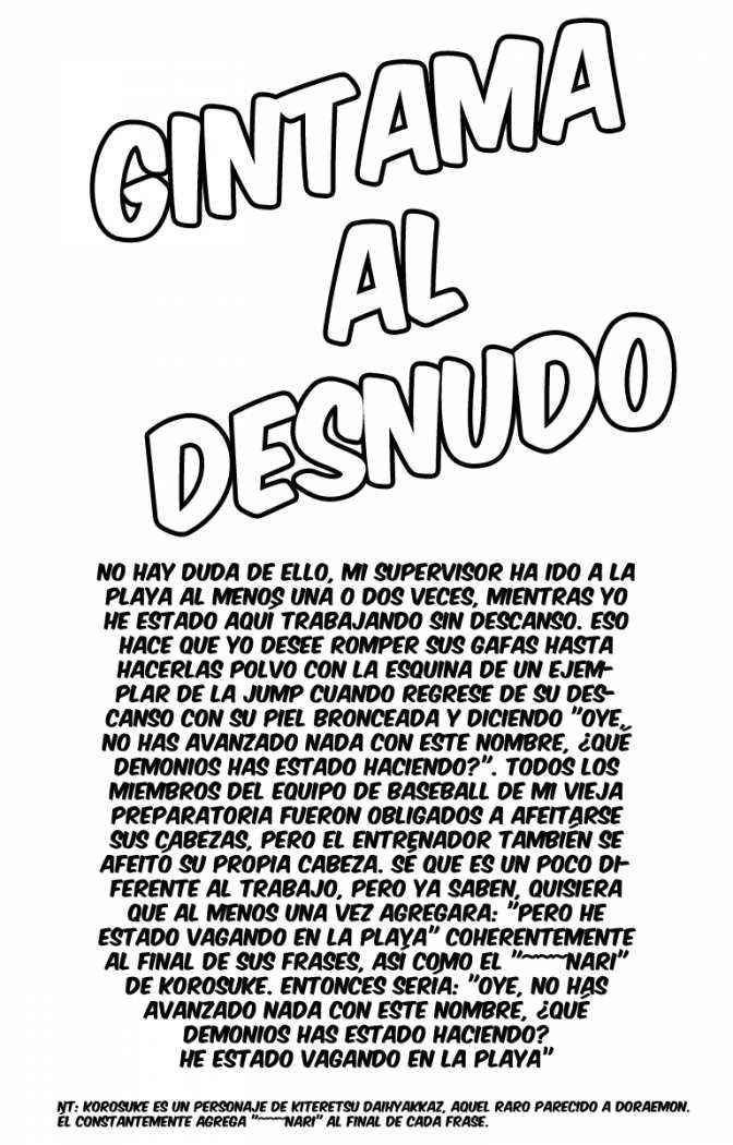 Read Gintama es Manga Online