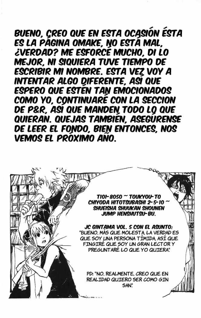 Read Gintama es Manga Online